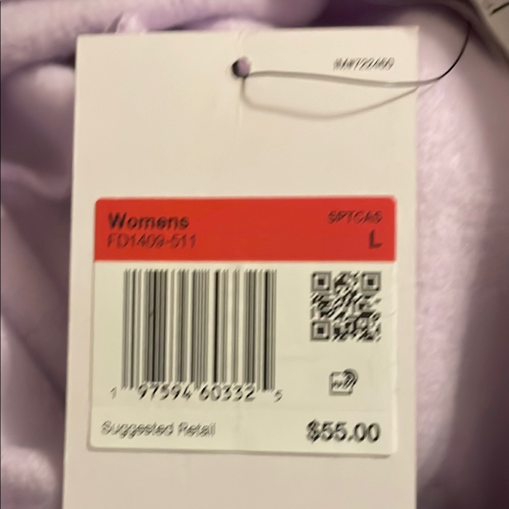 Nike woman’s hi rise raspberry shorts  size large
